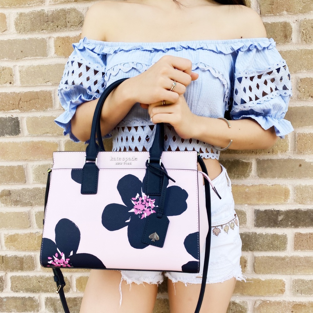 Gaby’sBags💕Kate spade Satchel Crossbody floral - Picture 2 of 7